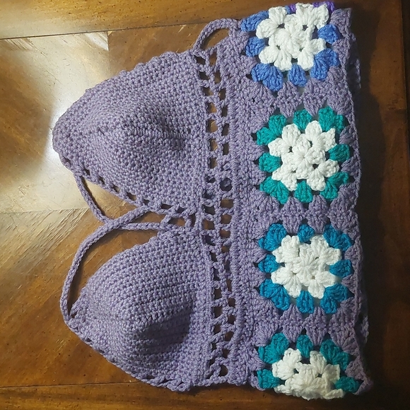 Other - Handmade crochet tank top